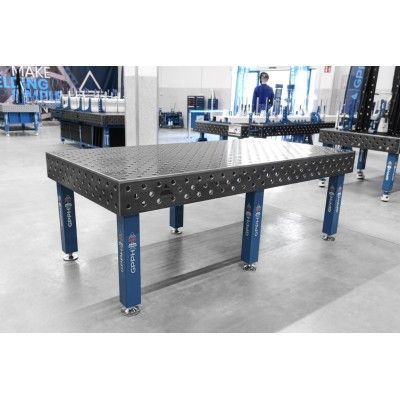 Metināšanas galds PRO Sistēma - Φ28, Izmērs - 2400x1200mm, Tīkls - diagonāle