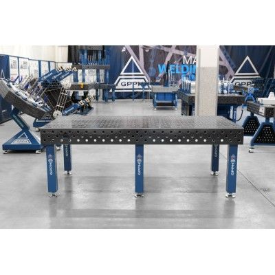Metināšanas galds PRO Sistēma - Φ28, Izmērs - 2400x1200mm, Tīkls - diagonāle