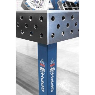 Metināšanas galds PRO Sistēma - Φ28, Izmērs - 2400x1200mm, Tīkls - diagonāle