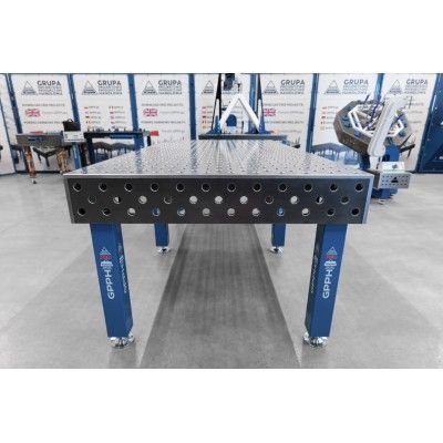 Metināšanas galds PRO Sistēma - Φ28, Izmērs - 2400x1200mm, Tīkls - diagonāle