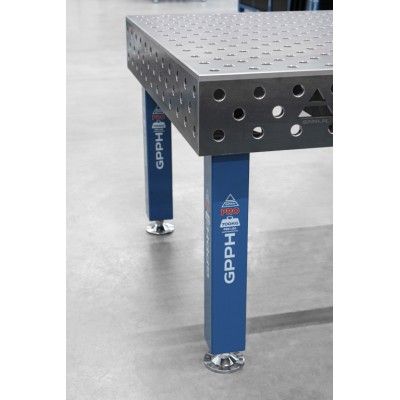 Metināšanas galds PRO Sistēma - Φ28, Izmērs - 2400x1200mm, Tīkls - diagonāle