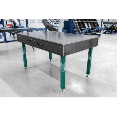 Svejsebord SMART Gitter - 100x100mm, System - Φ16, Størrelse - 1500x1000mm, Bordplade - 12mm