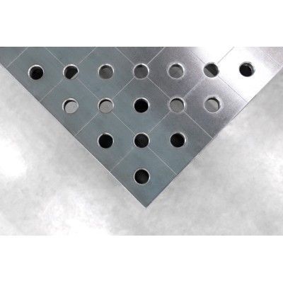 Svejsebord PRO Gitter - diagonal, System - Φ28, Størrelse - 1500x1480mm