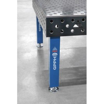 Svejsebord PRO Gitter - diagonal, System - Φ28, Størrelse - 1500x1480mm