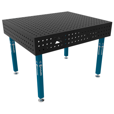 Table de soudage ECO Taille - 1200x1000mm, Grille - 50x50mm, Système - Φ16, Pattes - Sur les pieds