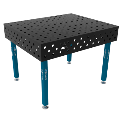 Mesa de soldadura ECO Tamaño - 1200x1000mm, Cuadrícula - 100x100mm, Sistema - Φ28, Patas - En los pies