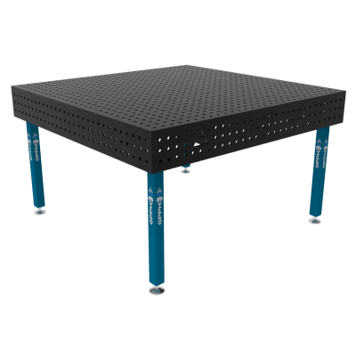 Suvirinimo stalas ECO Dydis - 1500x1480mm, Tinklelis - 50x50mm, Sistema- Φ16, Kojos - ant pėdų