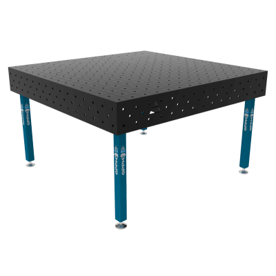 Metināšanas galds ECO Izmērs - 1500x1480mm, Tīkls - 100x100mm, Sistēma - Φ16, Kājas - uz pēdām