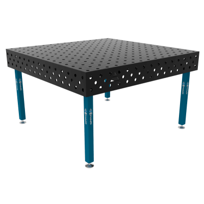 Mesa de soldadura ECO Tamaño - 1500x1480mm, Cuadrícula - 100x100mm, Sistema - Φ28, Patas - En los pies