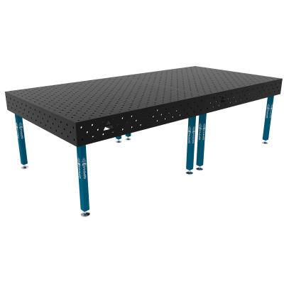 Welding table ECO Size - 3000x1480mm, Grid - diagonal, System - Φ16, Legs - On feet