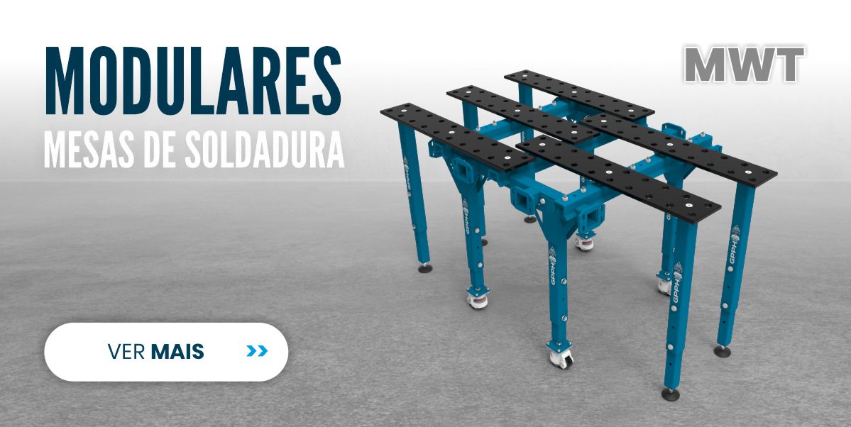 Mesas de soldadura modulares