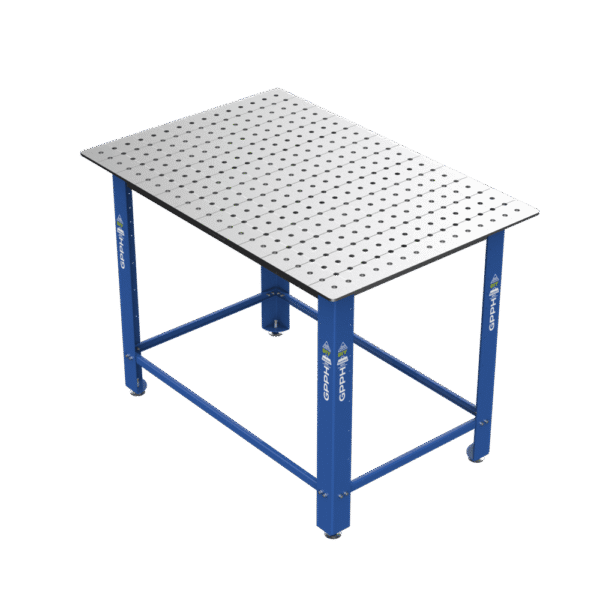 Stół Spawalniczy DIY na stopach 1200x800 mm fi16 mm siatka 50x50 mm