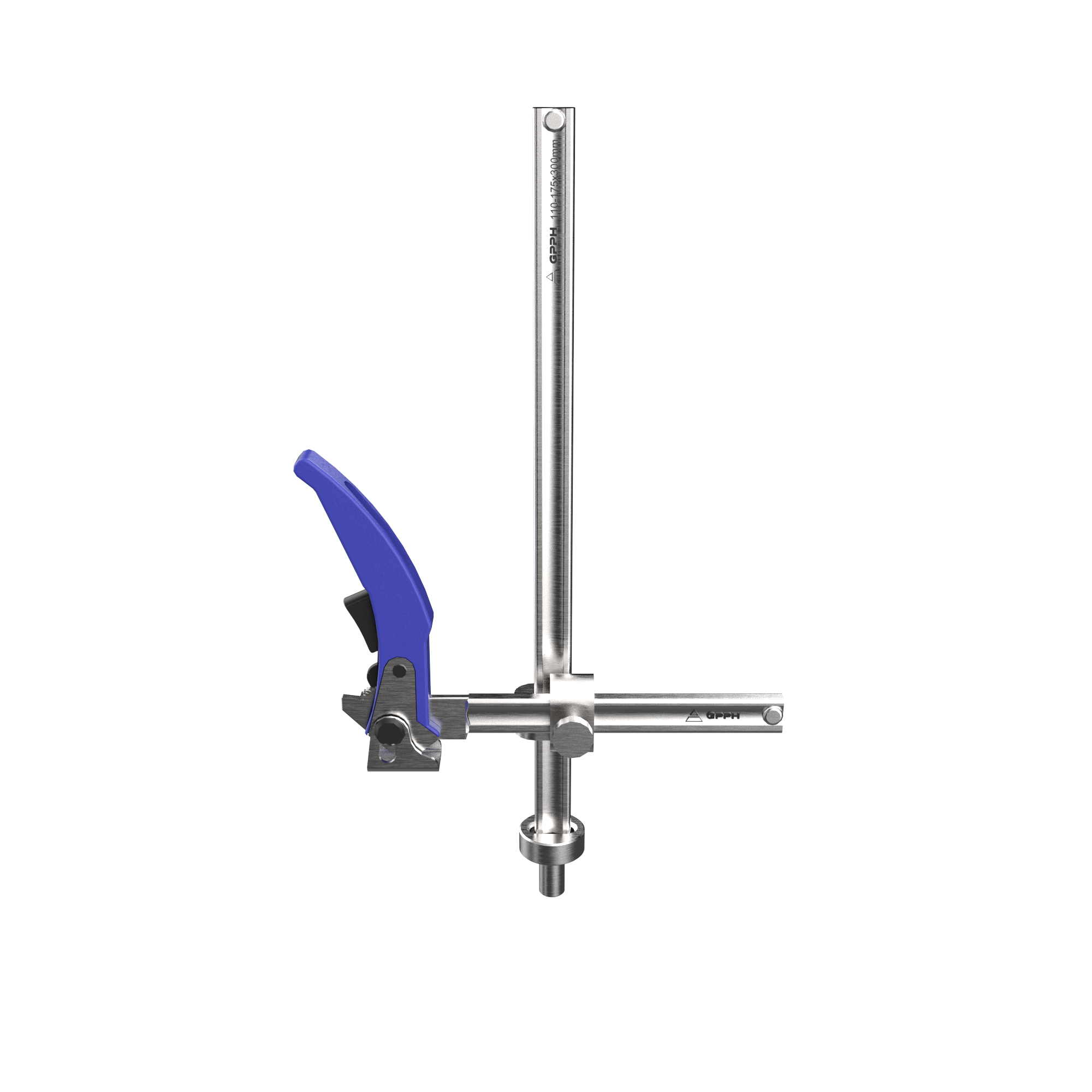 Hurtigtvinge justerbar H370 L205 Ø16 16_C_004