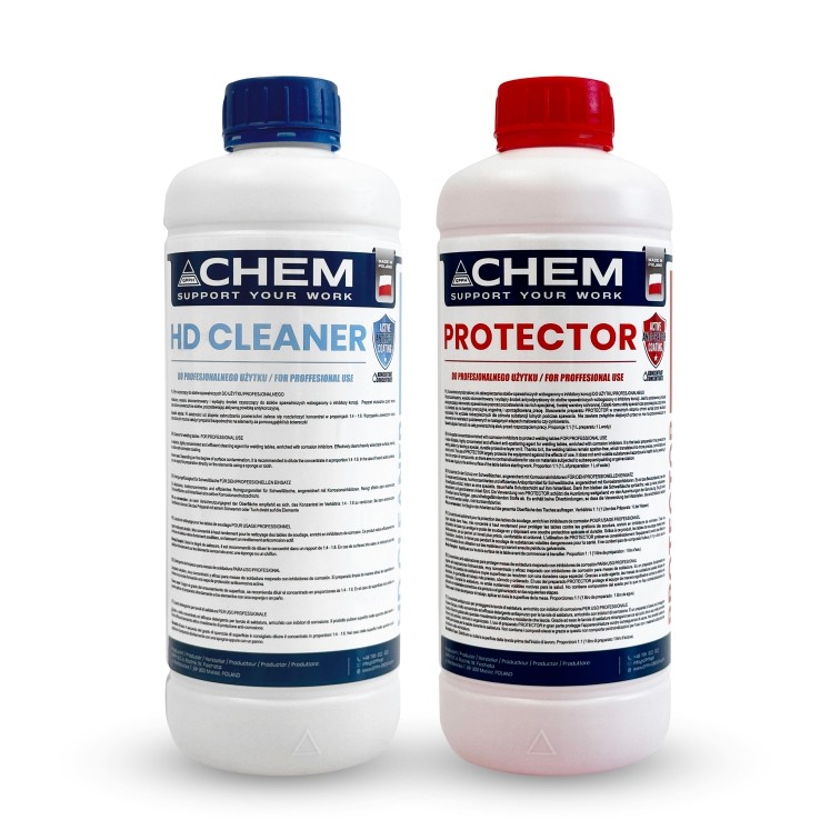 Kit de produits chimiques 1x HD Cleaner 1x Protector GPPH CHEM