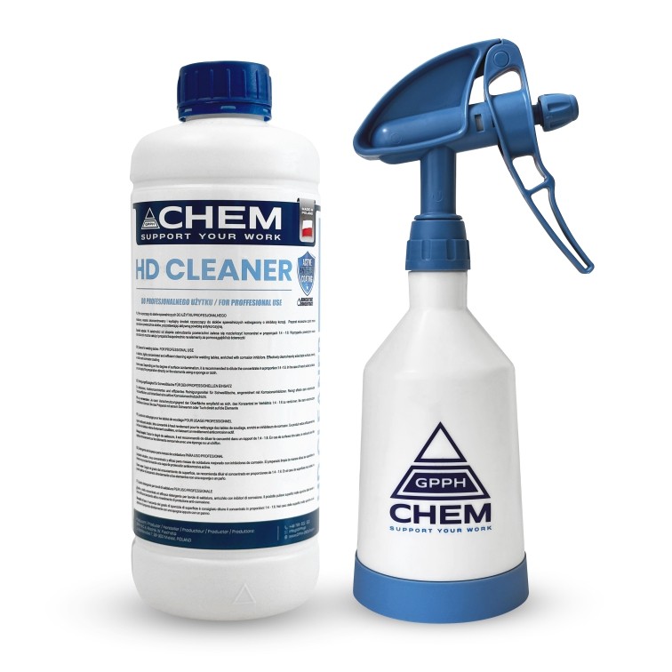 Juego de productos químicos 1x HD Cleaner 1x Pulverizador GPPH CHEM