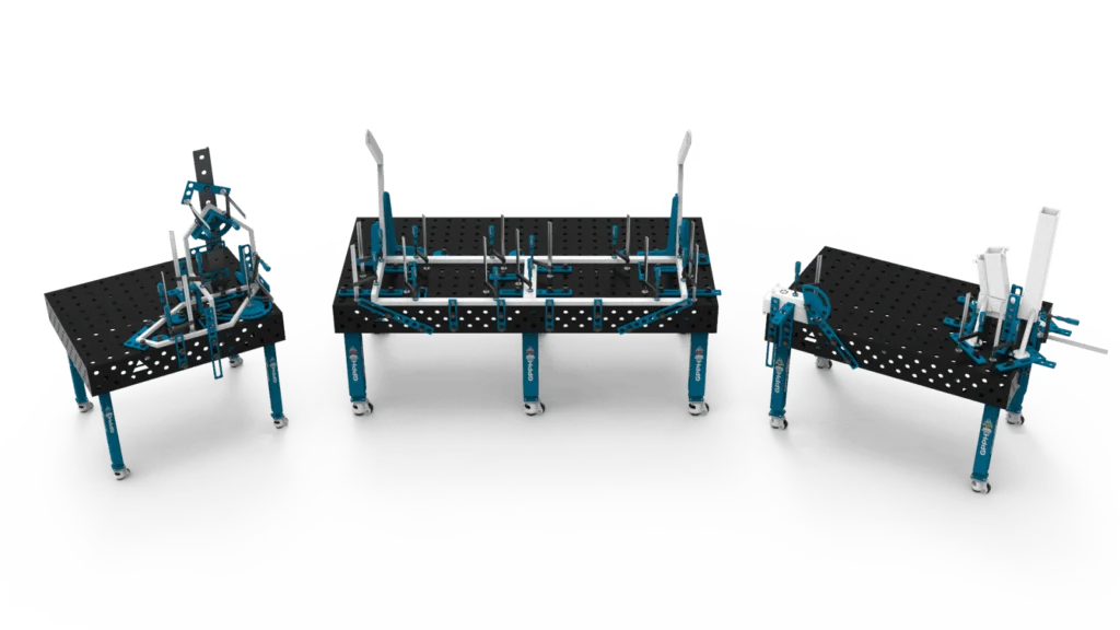 Lastafels - traditioneel met lasstructuren
