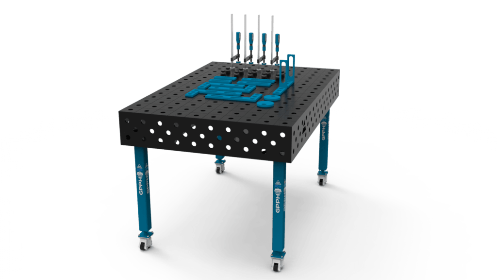 Mesa de soldadura ECO com conjunto de ferramentas n.º 4