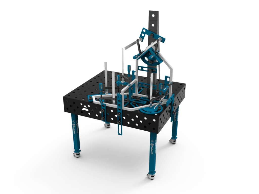 ECO lastafel met ruimtelijke structuur