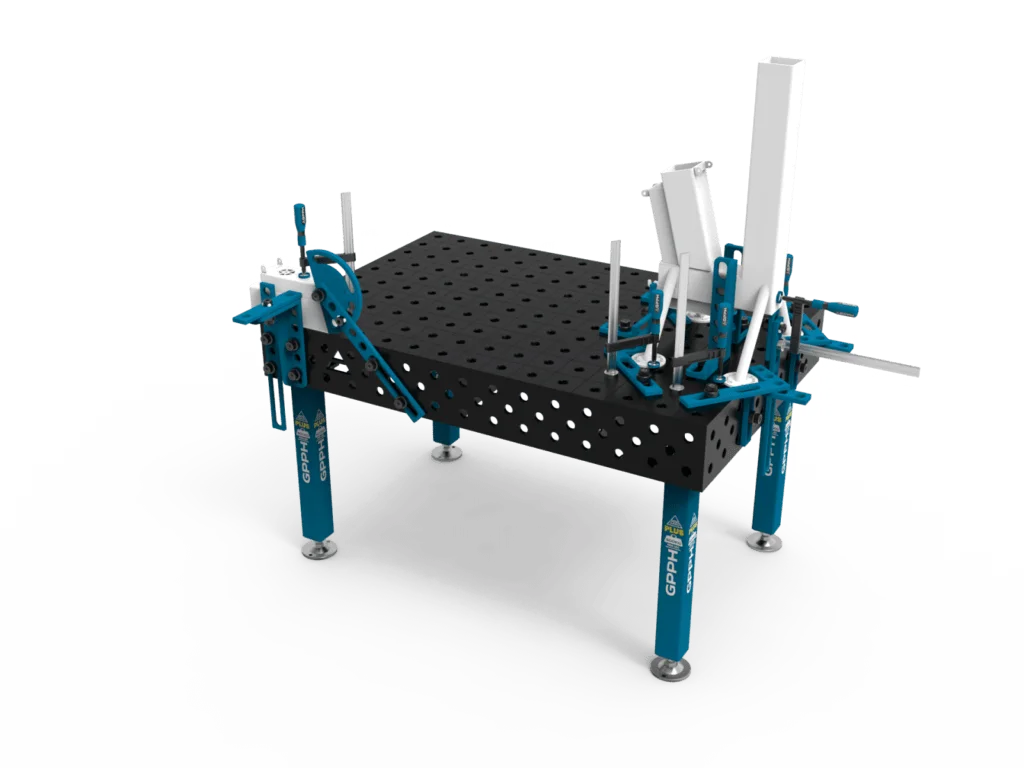 PLUS lastafel met raketovenstructuur.