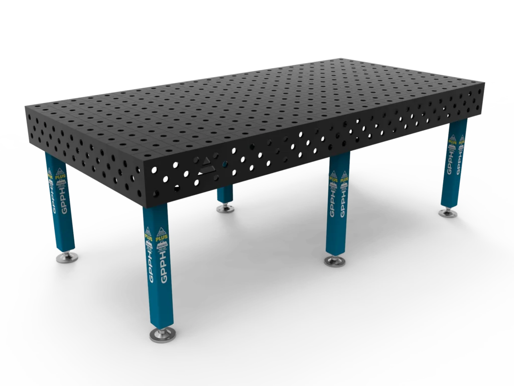 Svejsebord PLUS 2400x1200 mm - på fødder