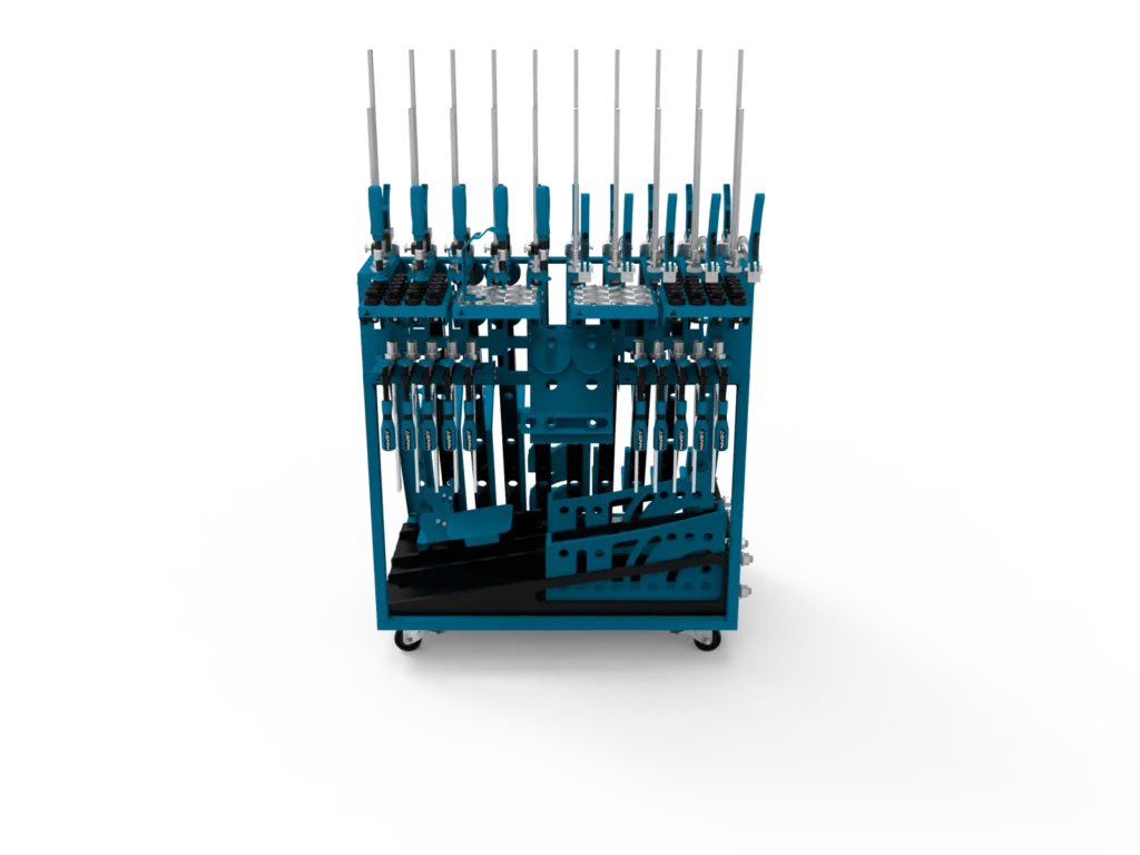 L kolica za alat s alatima