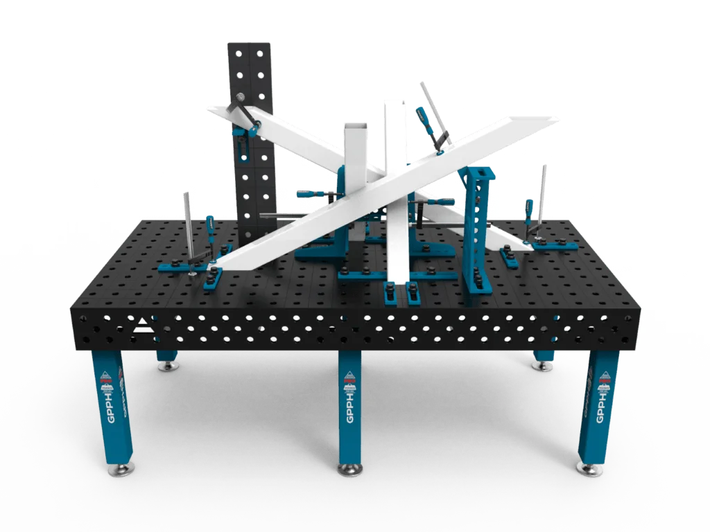 Traditionelt PRO-svejsebord med spindelbensdesign til borde