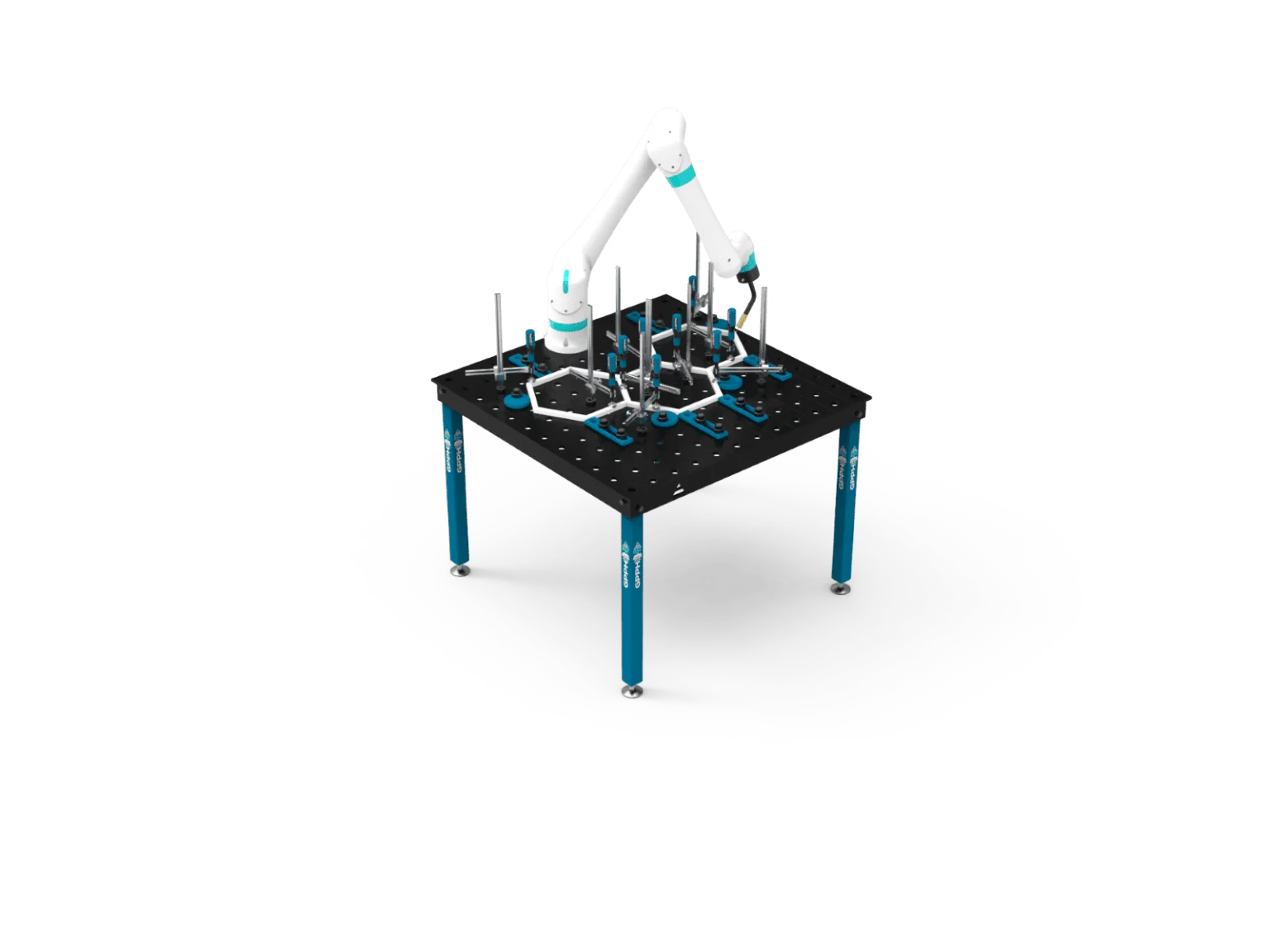 BASIC stol za zavarivanje i montažu sa strukturom
