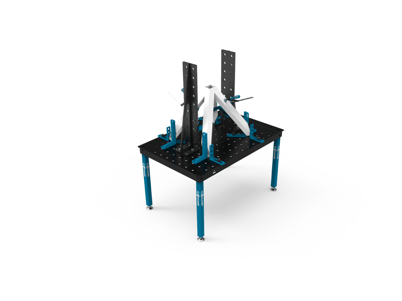 Mesa de soldagem e montagem BASIC com estrutura