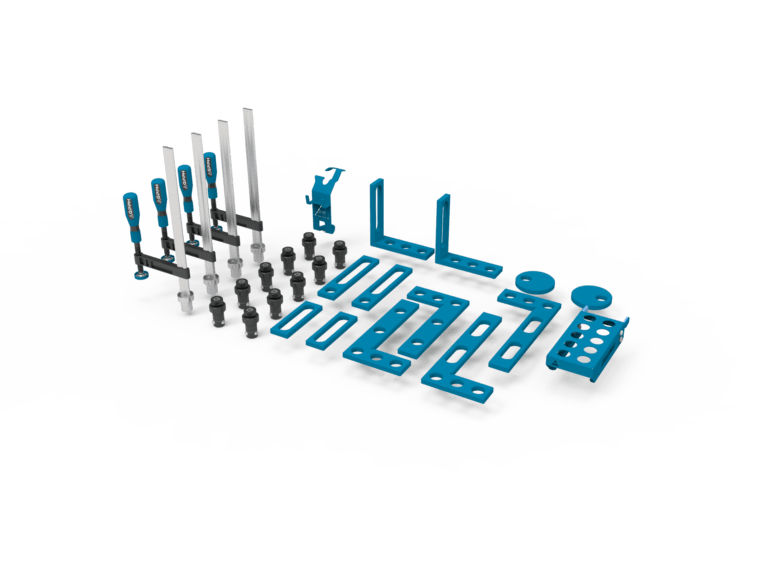 Komplet orodja št. 4 - 28 elementov za varilne mize PRO