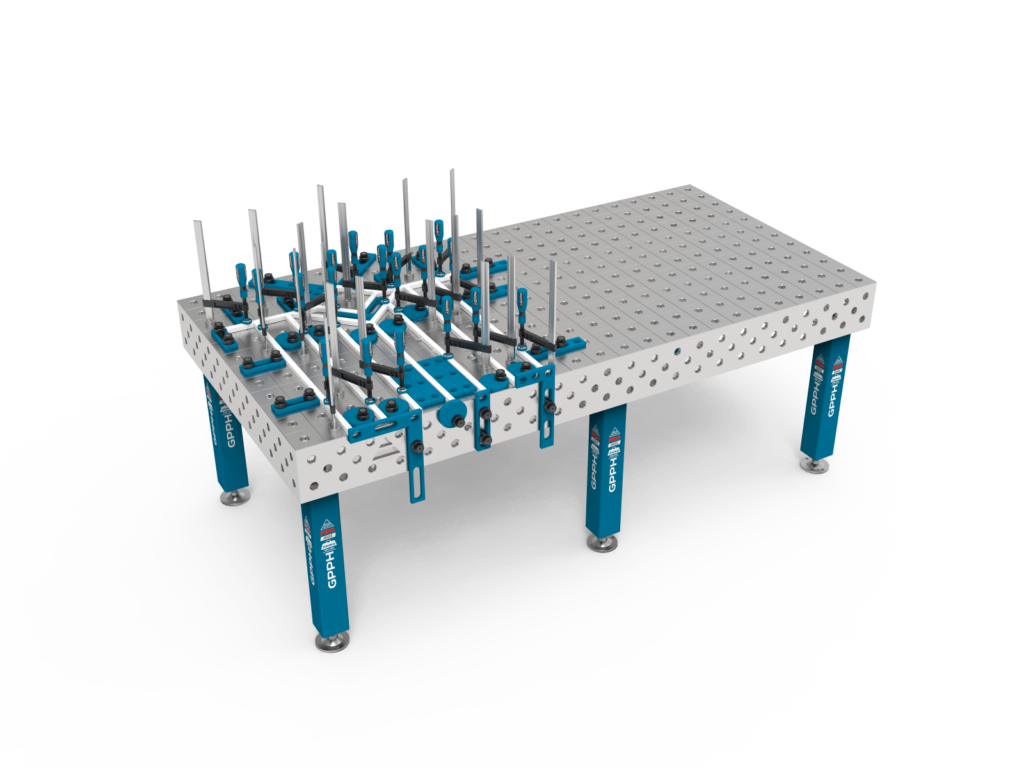 Varilna miza PRO INOX z orodjem in varilno konstrukcijo