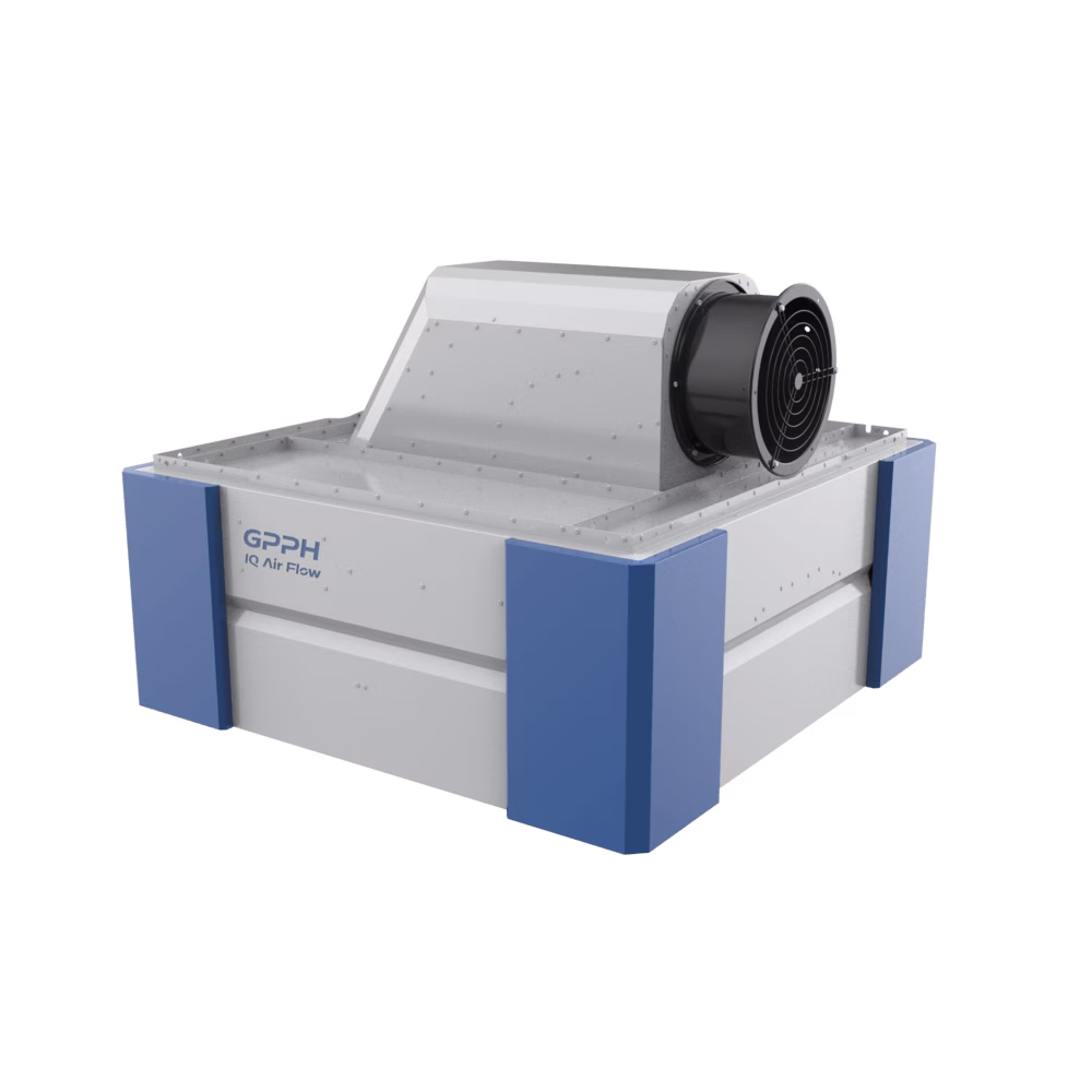 IQ Air Flow Campana extractora para soldadura con ventilador 1200x1200 mm