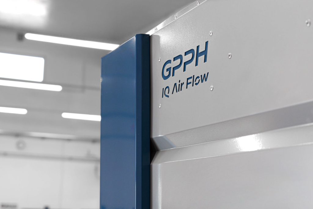IQ Air Flow GPPH 1500x1000x890 mm utsugshuvar för svetsning