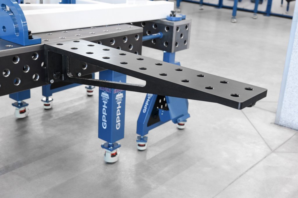 Hitsauspöydän jatke 1000x200