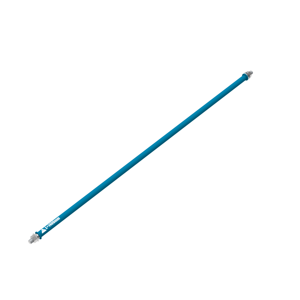 Conector para mesas de soldadura fi28 mm 1400 mm