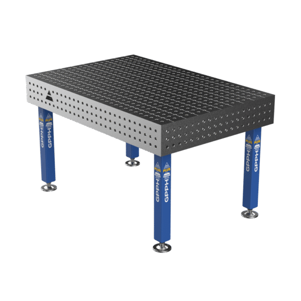 Masă de sudură PLUS Plasă – 50x50 mm, Sistem – Φ16, Dimensiune – 1500x1000 mm, Picioare – pe suporți