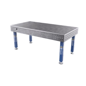 Stół Spawalniczy PLUS Siatka – 50x50mm, System – Φ16, Rozmiar – 2000x1000mm, Nogi – Na stopach
