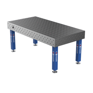 Table de soudage PRO Système - Φ16, Dimensions - 2000x1000mm, Pieds - Sur pieds, Grille - diagonale