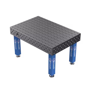 Schweißtisch EXPERT Größe - 1500x1000mm, Raster - 100x100mm, System - Φ28, Beine - Mit Fußplatten