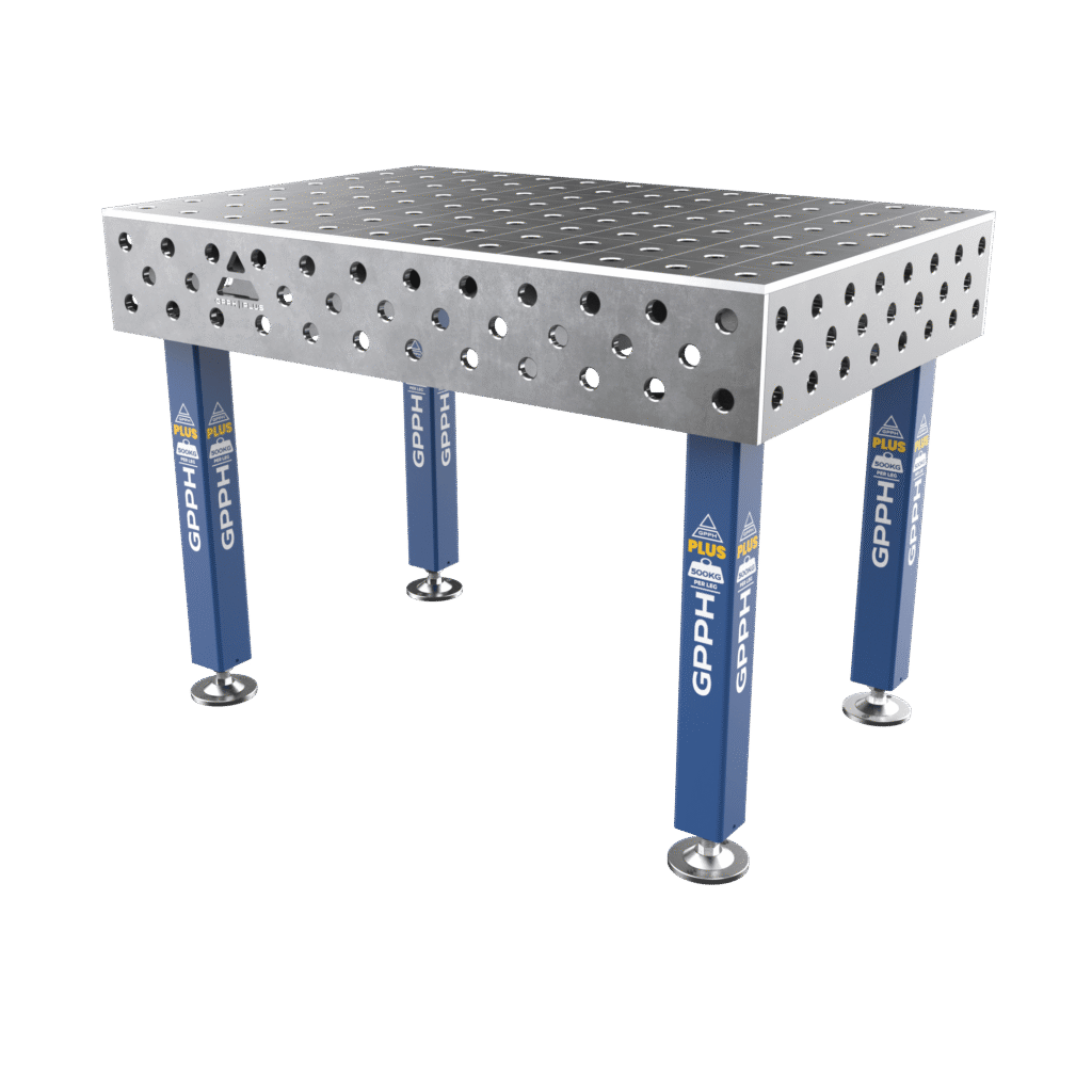 Welding Table PLUS Size - 1200x800mm, Grid - 100x100mm, System - Φ28, Legs - on feet