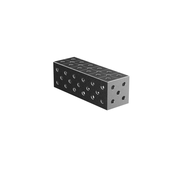 GPPH Łącznik, Kostka EXPERT 600x200x200 mm fi 28 mm siatka diagonalna