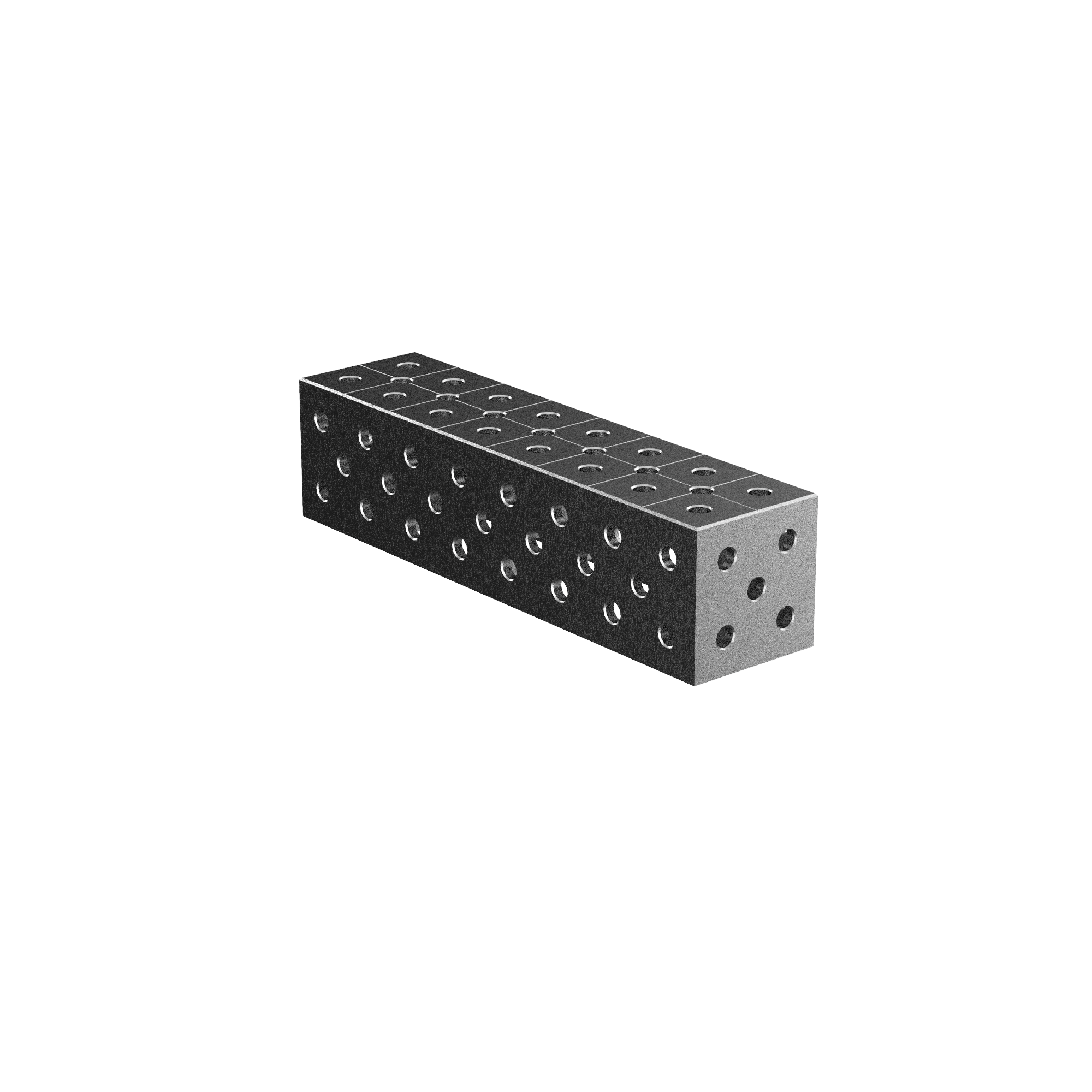 GPPH Łącznik, Kostka EXPERT 800x200x200 mm fi 28 mm siatka diagonalna