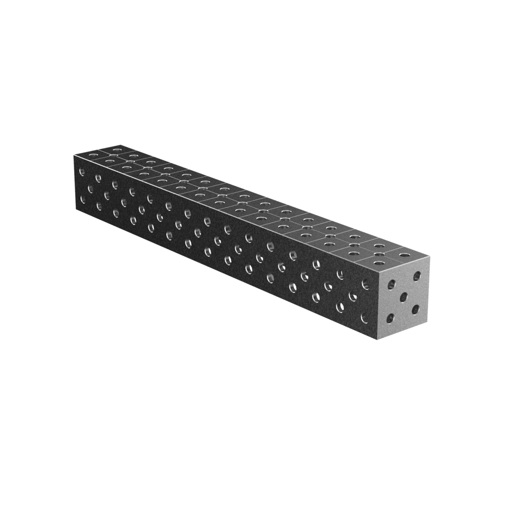 GPPH Conector, Bloque PRO 1500x200x200 mm Ø28 mm malla diagonal