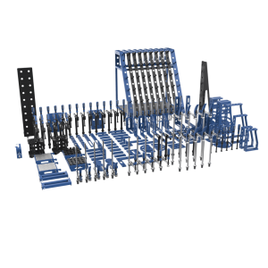 Werkzeugset EXPERT 2XL Ø 28 mm mit L-Werkzeugwagen