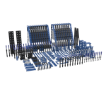 3XL tool set + 2 L tool trolleys with drawers