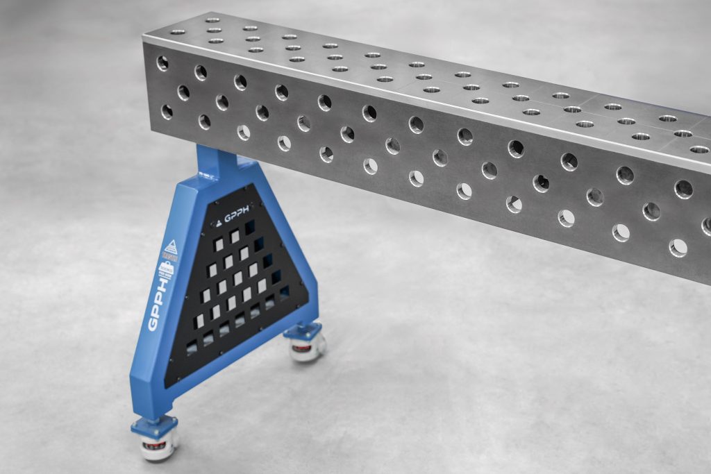 TRESTLE support with wheel leg option