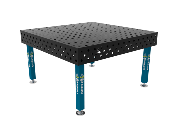 Masă de sudură PLUS Plasă - 100x100mm, Sistem - Φ28, Dimensiune - 1500x1480mm, Picioare - Pe picioare