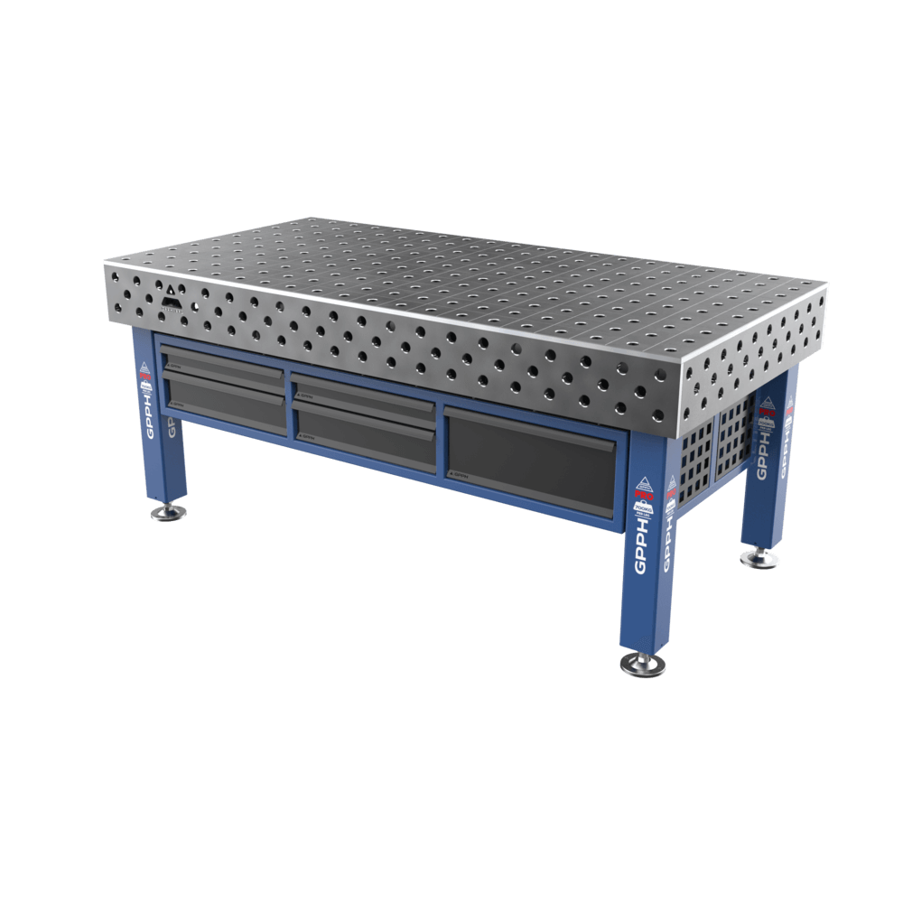 GPPH Juego de cajones para mesa de soldadura