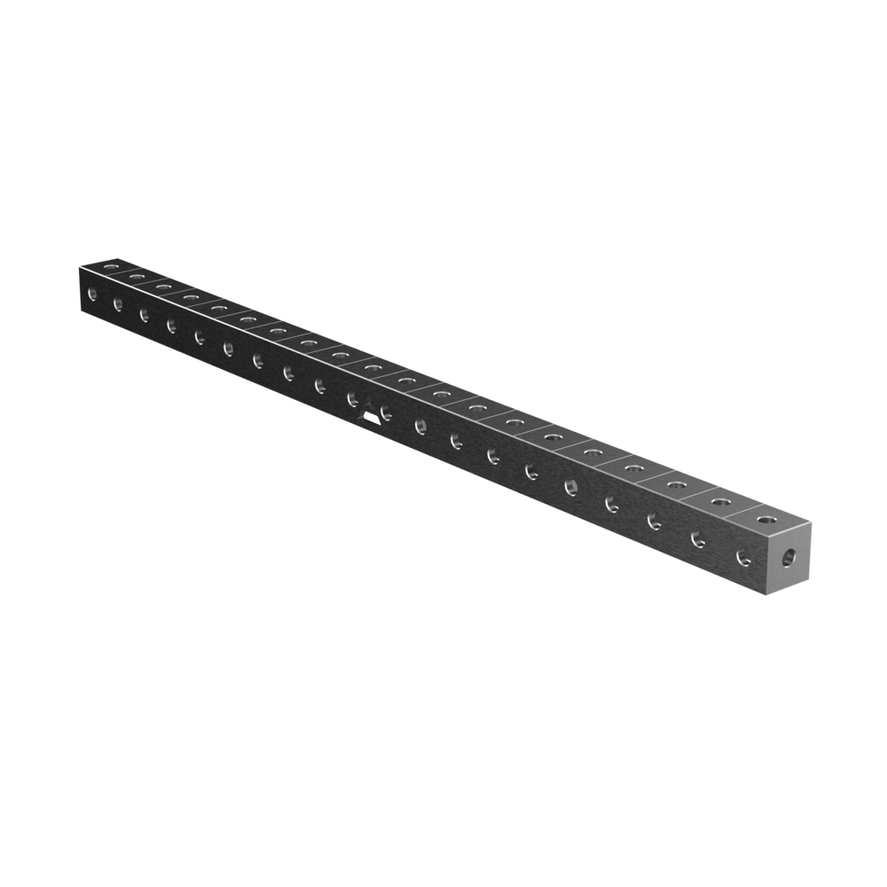 GPPH Łącznik, kostka EXPERT 2000x100x100 fi28 mm siatka 100x100 mm
