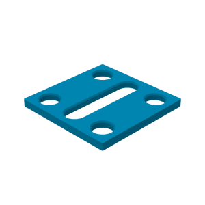 Plaque d'adaptation PLUS 150 x 150 mm