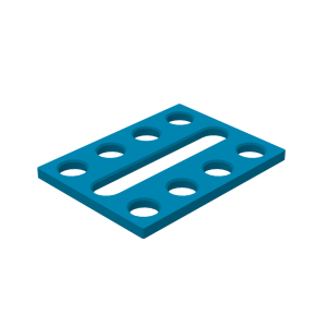 Plaque d'adaptation PLUS 200 x 150 mm